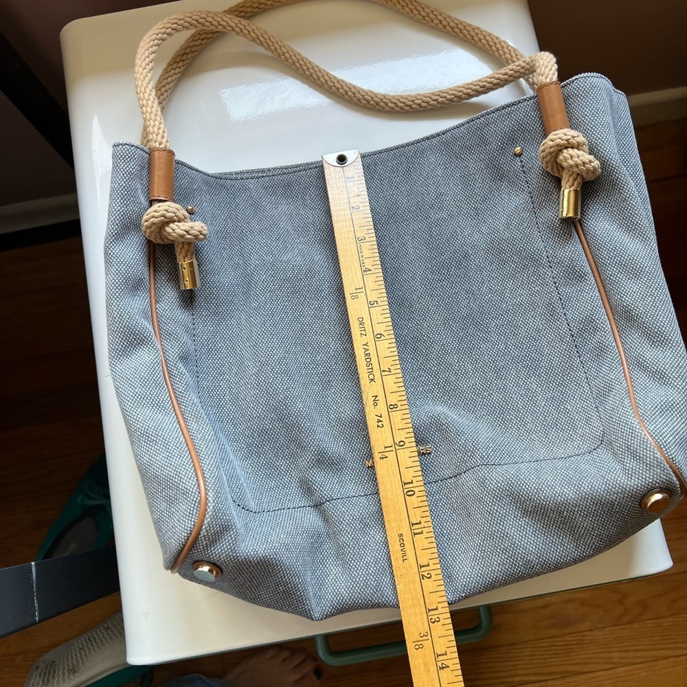 Michael Kors Isla Canvas Satchel Tote‎ - Picture 10 of 10